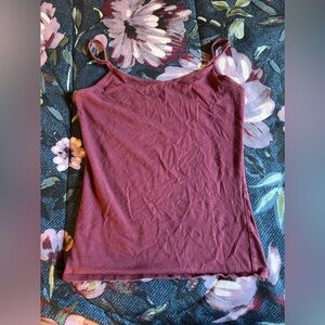 Arizona Jean Co medium maroon tank top. Used but in good condition